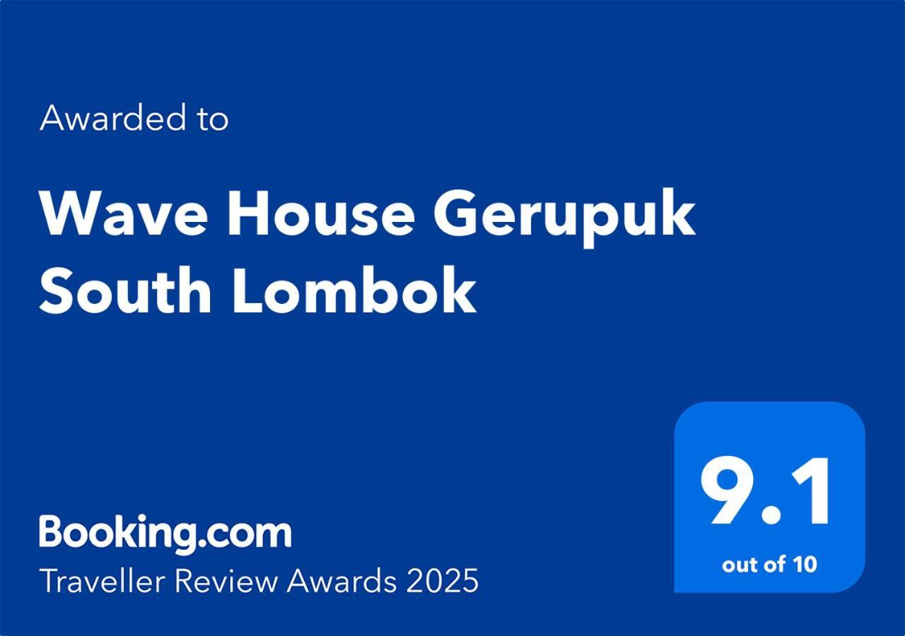 Wave House Gerupuk South Lombok Bed & Breakfast Praya Eksteriør bilde